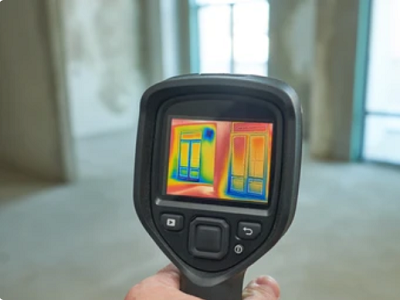 Thermografie gebouw